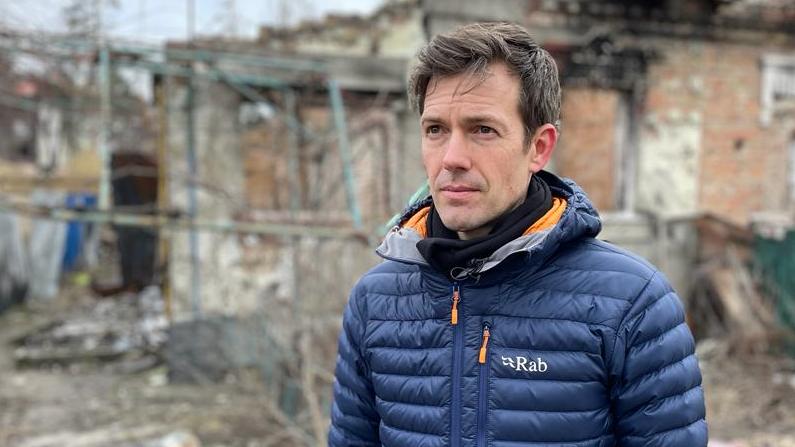 RTL-Moderator Maik Meuser ist in die Ukraine gereist.