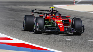 55 SAINZ Carlos spa, Scuderia Ferrari SF-23, action during the Formula 1 Armco pre-season testing 2023 of the 2023 FIA Formula One World Championship, WM, Weltmeisterschaft from February 23 to 25, 2023 on the Bahrain International Circuit, in Sakhir, Bahrain - F1 - PRE-SEASON TESTING 2023 - BAHRAIN DPPI/Panoramic PUBLICATIONxNOTxINxFRAxITAxBEL _R3_4019