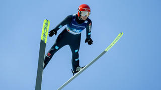 Katharina Althaus Deutschland, SLO, FIS Nordische Ski Weltmeisterschaft Planica 2023, WM Skispringen Frauen HS102 Normalschanze, 23.02.2023, Saison 2022/2023 SLO, FIS Nordische Ski Weltmeisterschaft Planica 2023, WM Skispringen Frauen HS102 Normalschanze, 23.02.2023, Saison 2022/2023 Planica *** Katharina Althaus Germany , SLO, FIS Nordic World Ski Championships Planica 2023, World Ski Jumping Championships Women HS102 Normal Hill, 23 02 2023, Season 2022 2023 SLO, FIS Nordic World Ski Championships Planica 2023, World Ski Jumping Championships Women HS102 Normal Hill, 23 02 2023, Season 2022 2023 Planica Copyright: xEibner/Memmlerx EP_MMR