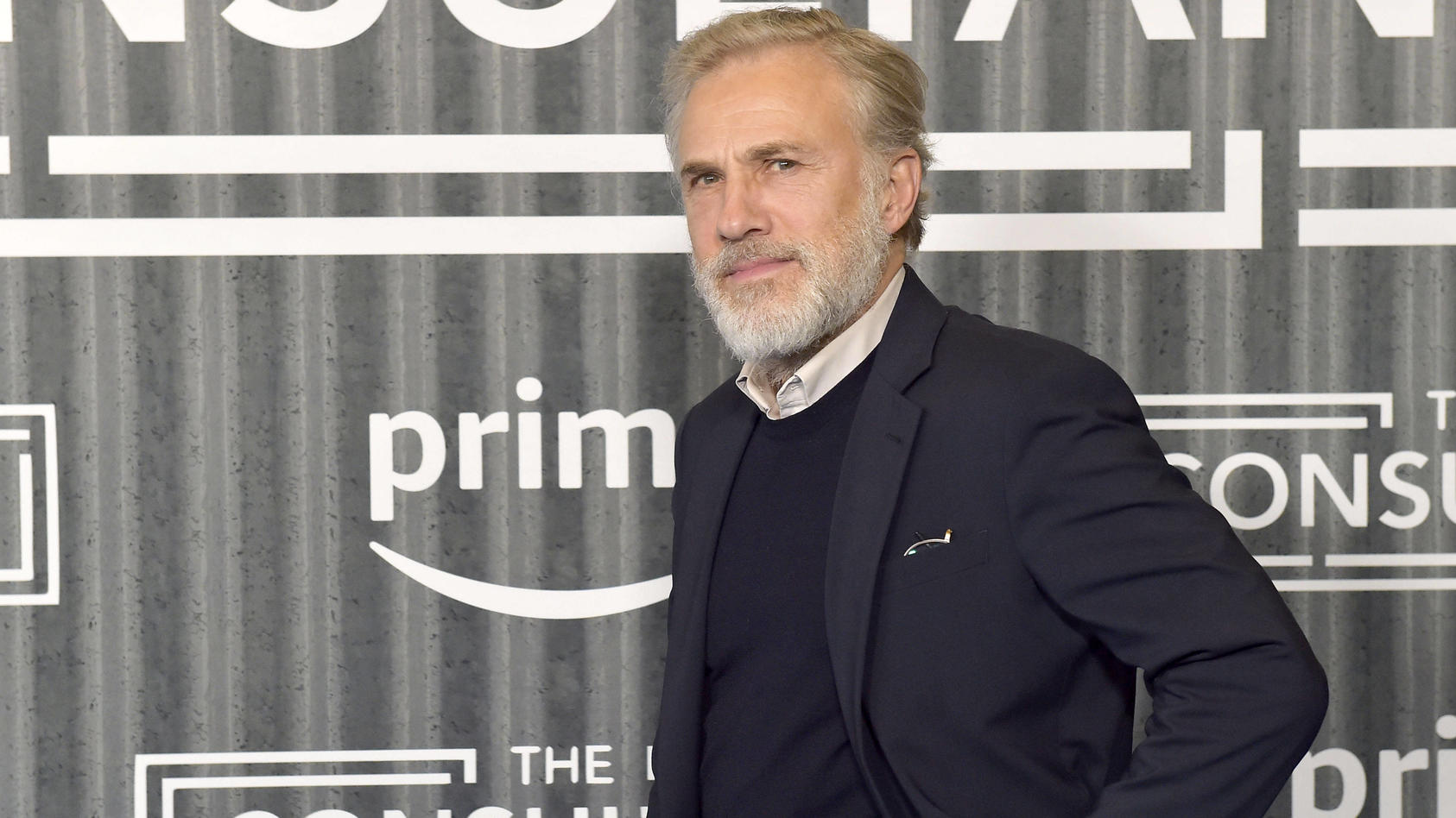Christoph Waltz bei der Premiere der Amazon Prime Video Streaming-Serie The Consultant im Culver Theater. Los Angeles, 13.02.2023 *** Christoph Waltz at the premiere of Amazon Prime Video streaming series The Consultant at the Culver Theater Los Ange