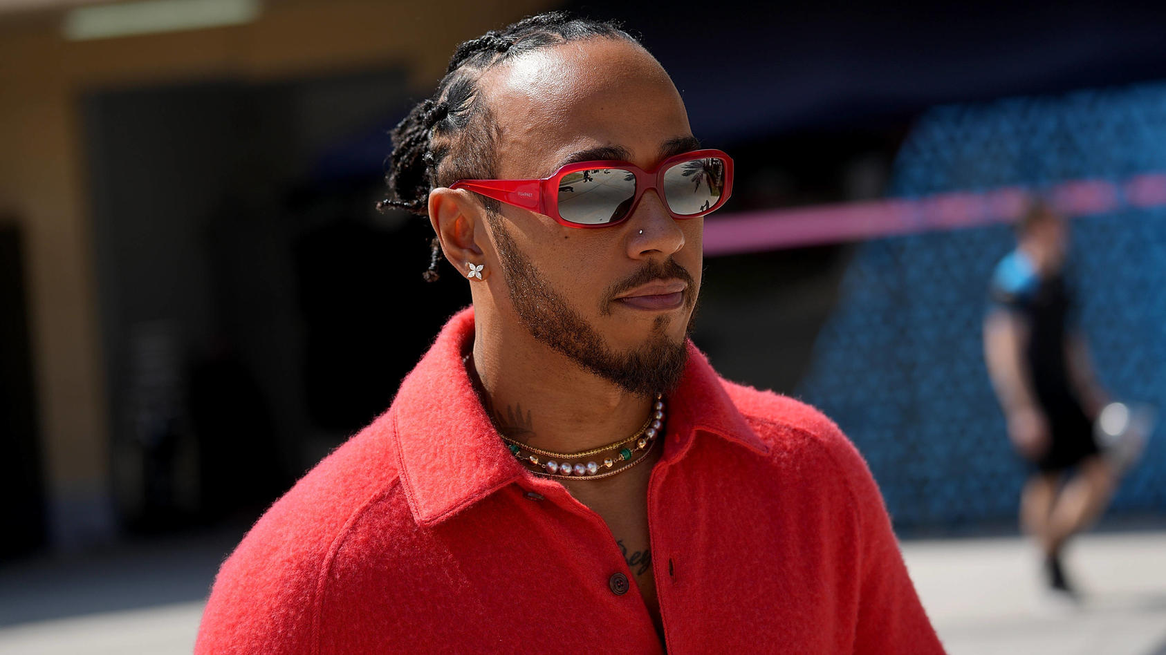Formula 1 Gulf Air Bahrain Grand Prix 2023 / 02.03.2023, Bahrain International Circuit, Sakhir, Formula 1 Gulf Air Bahrain Grand Prix 2023 ,im Bild Lewis Hamilton GBR, Mercedes-AMG Petronas Formula One Team. *** Formula 1 Gulf Air Bahrain Grand Prix 