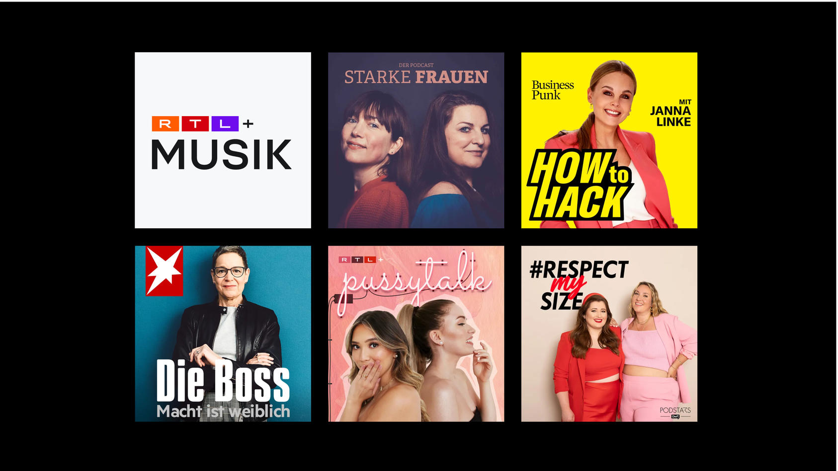 "Celebrate Women"-Podcasts auf RTL+