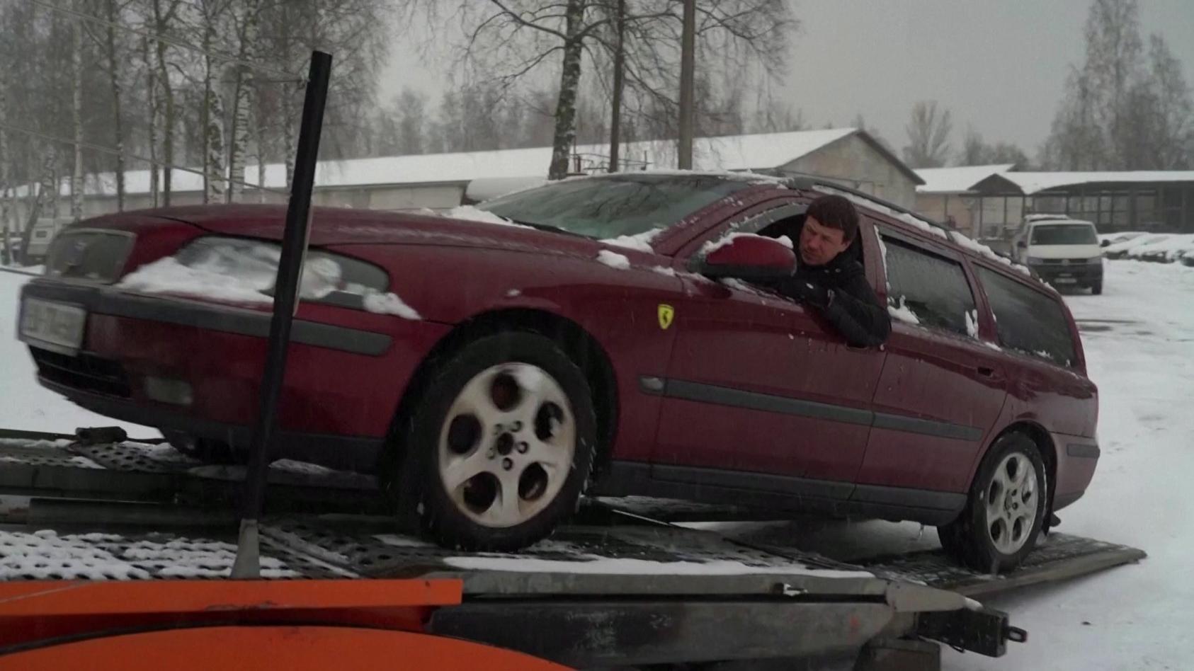 5,5 Promille! Autofahrer in Lettland gestoppt