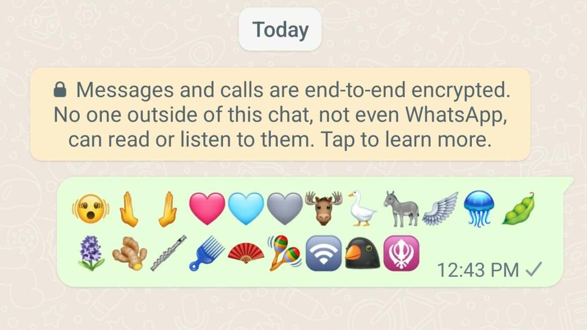 Das nächste WhatsApp-Update bringt mehr Emojis