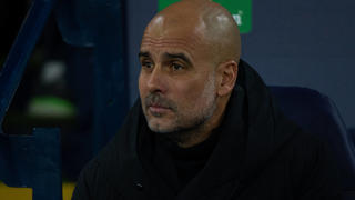 Man City manager Pep Guardiola during the UEFA Champions League round of 16 2nd leg match between Manchester City and RB Leipzig at the Etihad Stadium, Manchester, England on 14 March 2023. PUBLICATIONxNOTxINxUK Copyright: xThomasxGaddx PMI-5455-0012