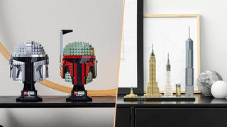 Lego StarWars Helme und Skyline