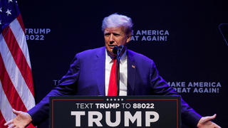 Könnte bald wegen Zahlungen von Schweigegeld angeklagt werden: Donald Trump.