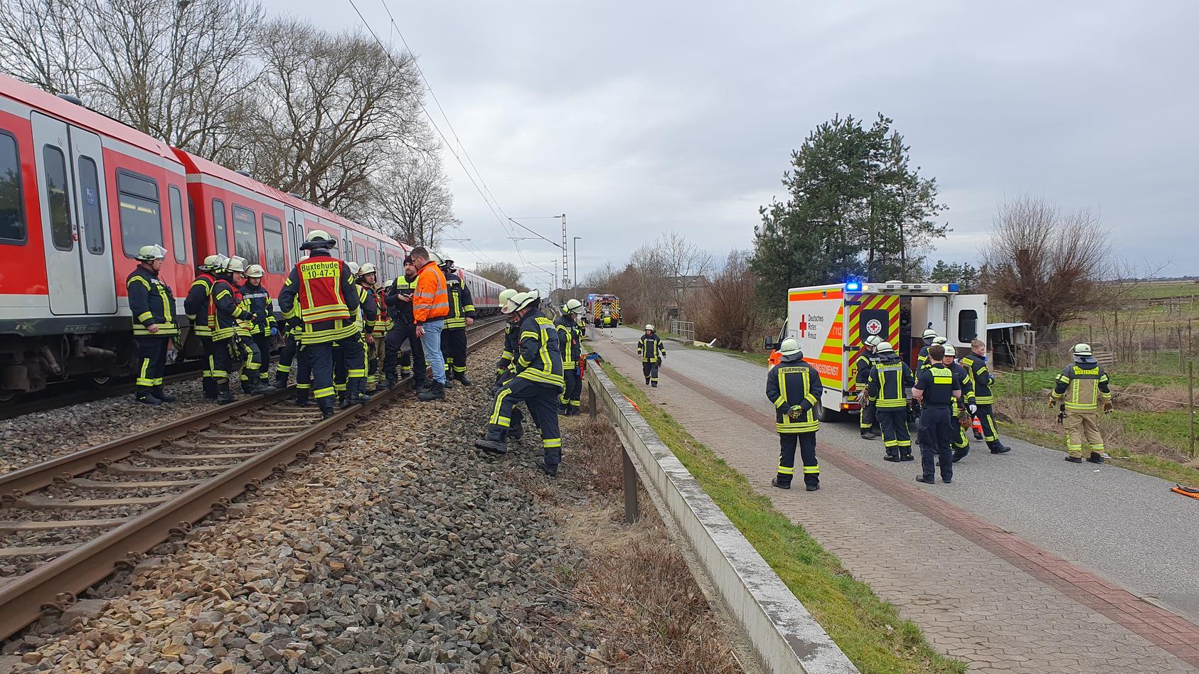 Unfallort: Neukloster (Buxtehude), Landkreis Stade, Bahnstrecke Stade - Buxtehude, Nähe Bahnübergang Jorker Straße