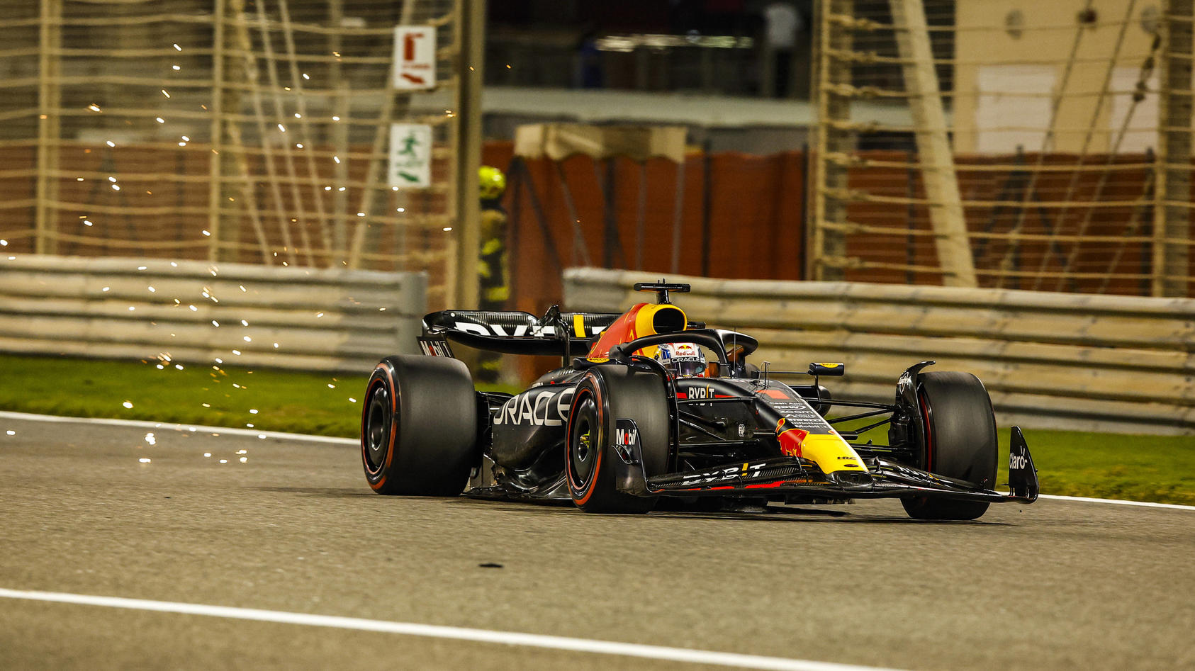 1 Max Verstappen NLD, Oracle Red Bull Racing, F1 Grand Prix of Bahrain at Bahrain International Circuit on March 5, 2023 in Sakhir, Bahrain. Photo by HOCH ZWEI Sakhir Bahrain *** 1 Max Verstappen NLD, Oracle Red Bull Racing , F1 Grand Prix of Bahrain