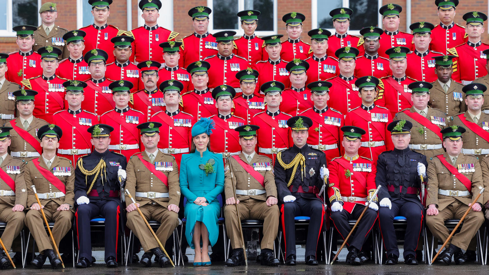 Prinzessin Catherine ist jetzt Ehren-Oberst der Irish Guards.