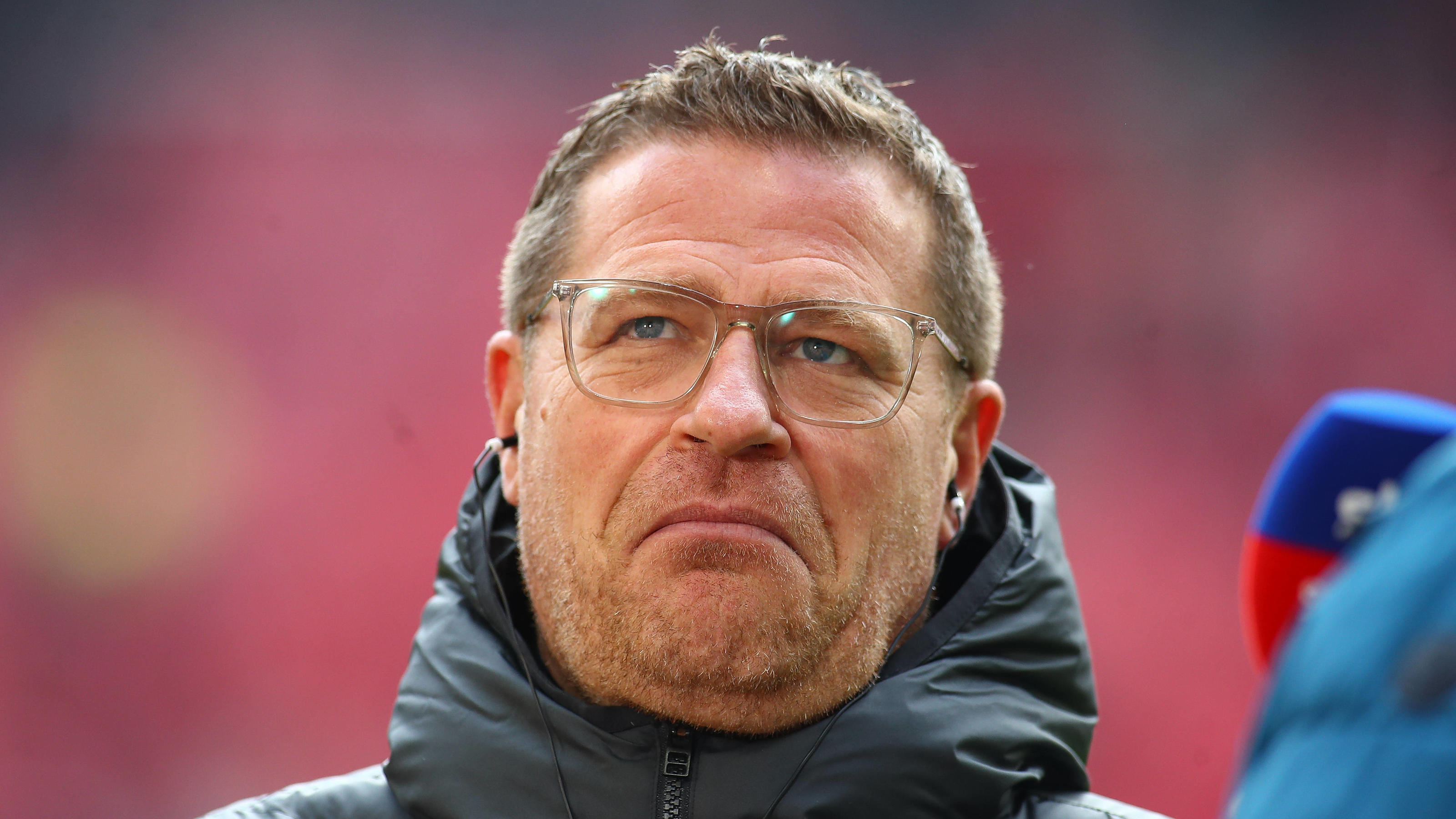 11.03.2023, xtgx, Fussball 1. Bundesliga, RB Leipzig - Borussia Moenchengladbach emspor, v.l. Max Eberl Leipzig Portrait, Portraet, Einzelbild enttaeuscht, schaut enttaeuscht, niedergeschlagen, disappointed DFL/DFB REGULATIONS PROHIBIT ANY USE OF PHO