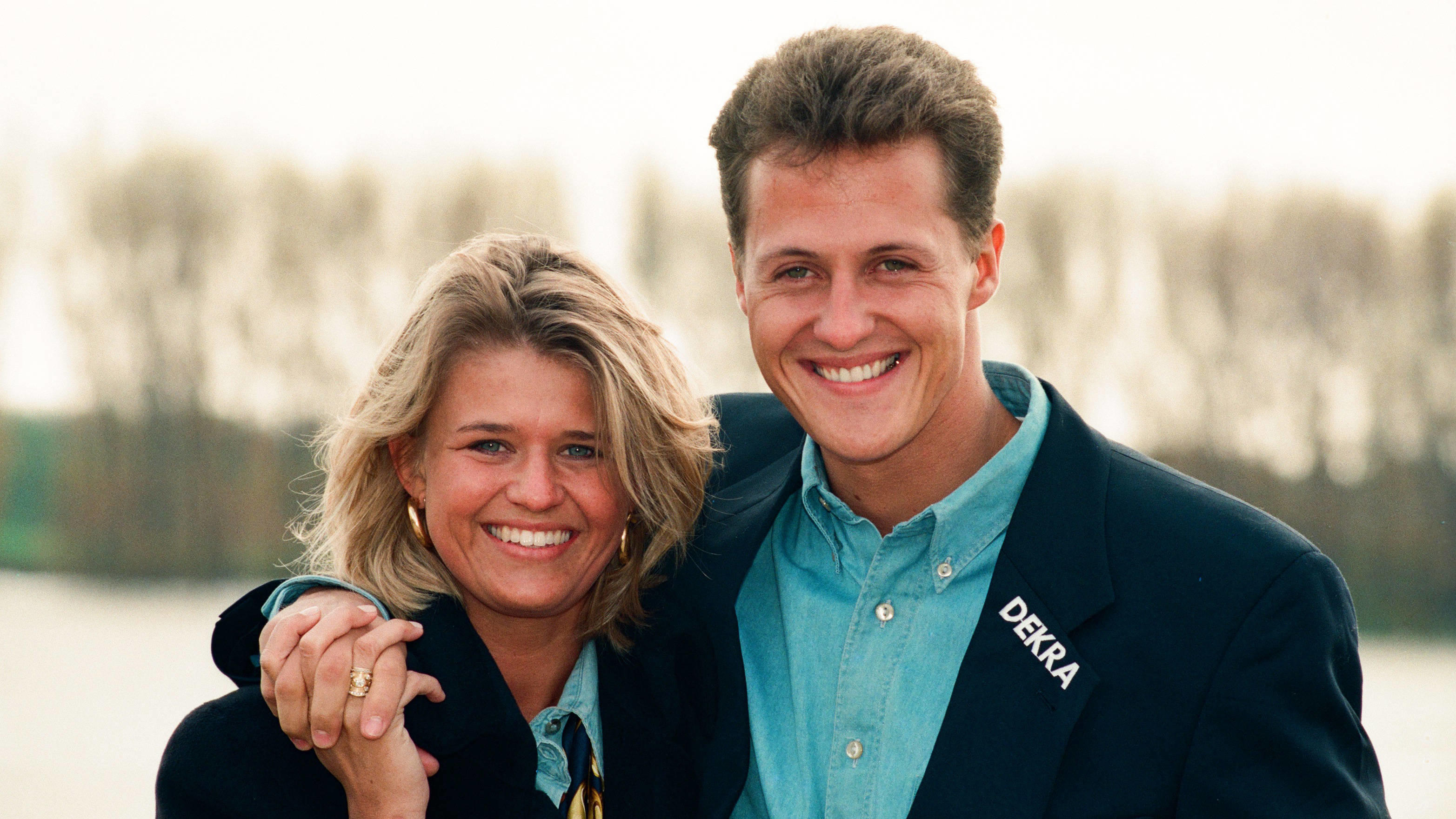 Michael Schumacher mit Ehefrau Corinna *** Michael Schumacher with wife Corinna