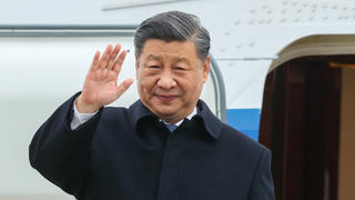 22.03.2023. Russia. Moscow. Chinese President Xi Jinping at Vnukovo-2 airport. The visit to Russia was Xi Jinping s first foreign trip after being re-elected for a third term PetrovxSergey