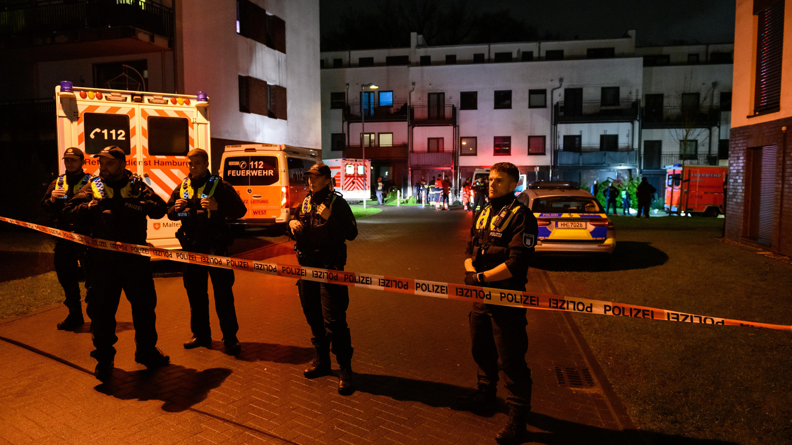 Polizeieinsatz in Hamburg 