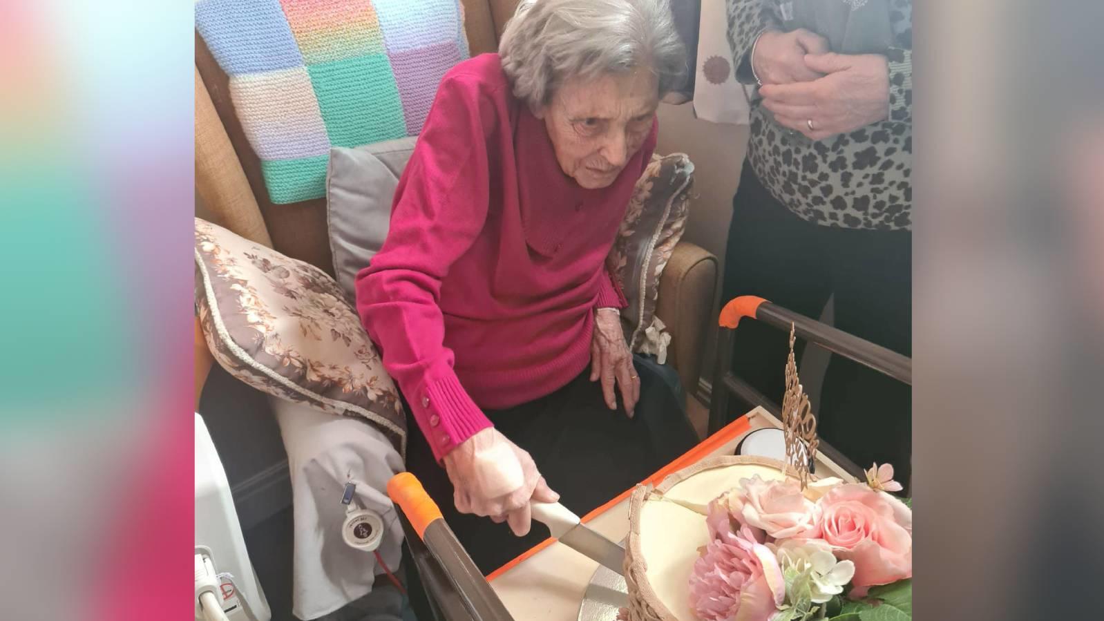 Olive Edwards feiert 109. Geburtstag