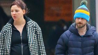 Daniel Radcliffe und seine schwangere Freundin Erin Darke bei einem Spaziergang durch New York.
