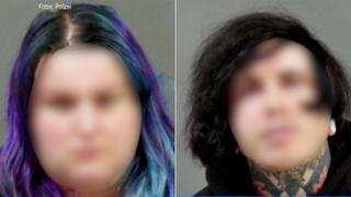 Polizeifotos der Eltern.