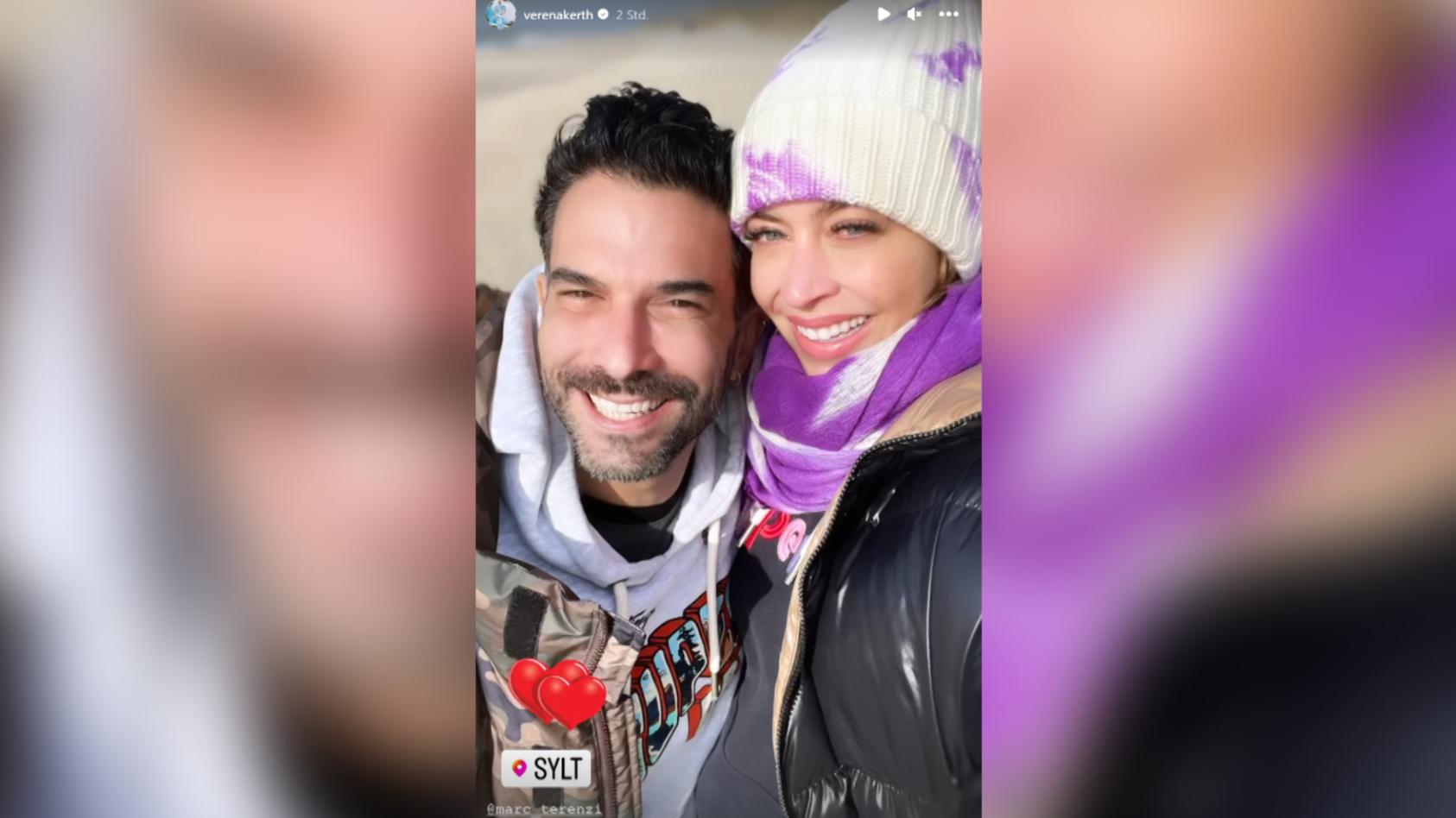 marc-terenzi-und-verena-kerth-verbringen-zeit-auf-sylt