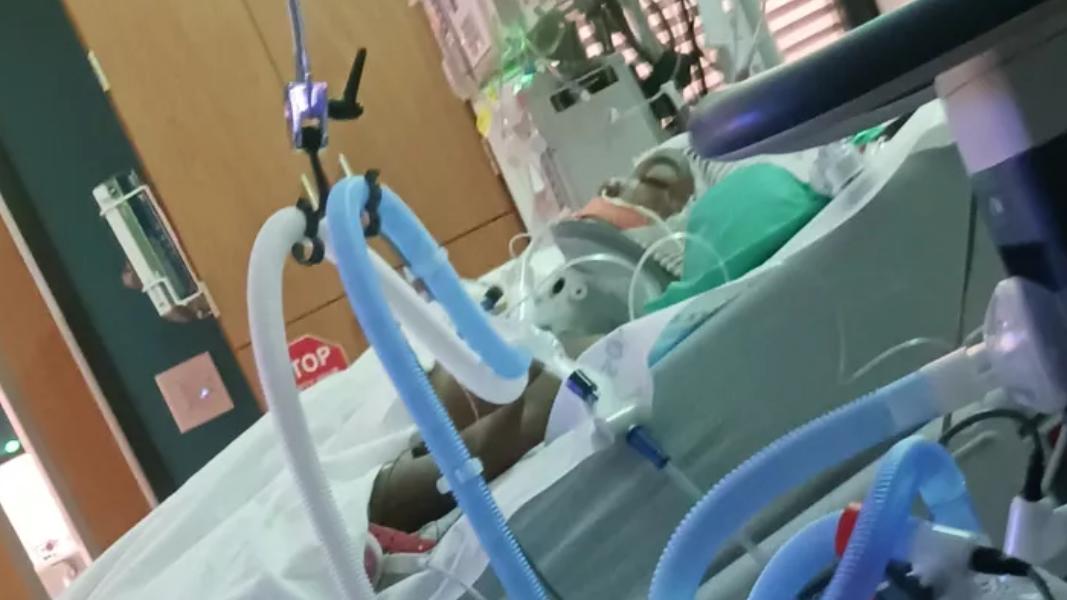 Der Neffe von Dominique Green, Kaleb, wurde schwer verletzt durch den Tornado.