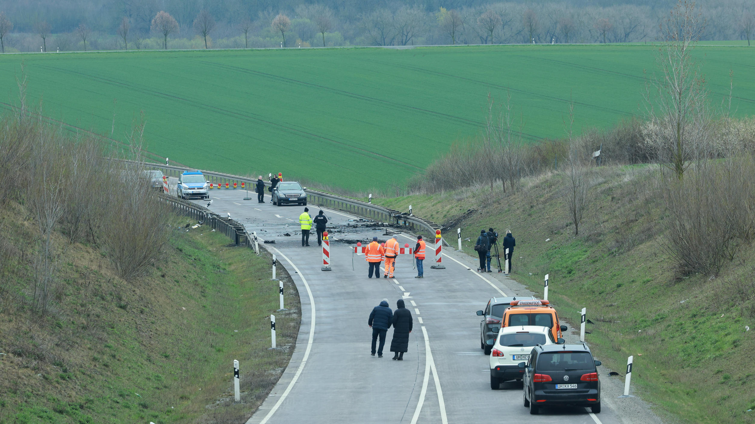 Unfall mit sieben Toten in Thüringen