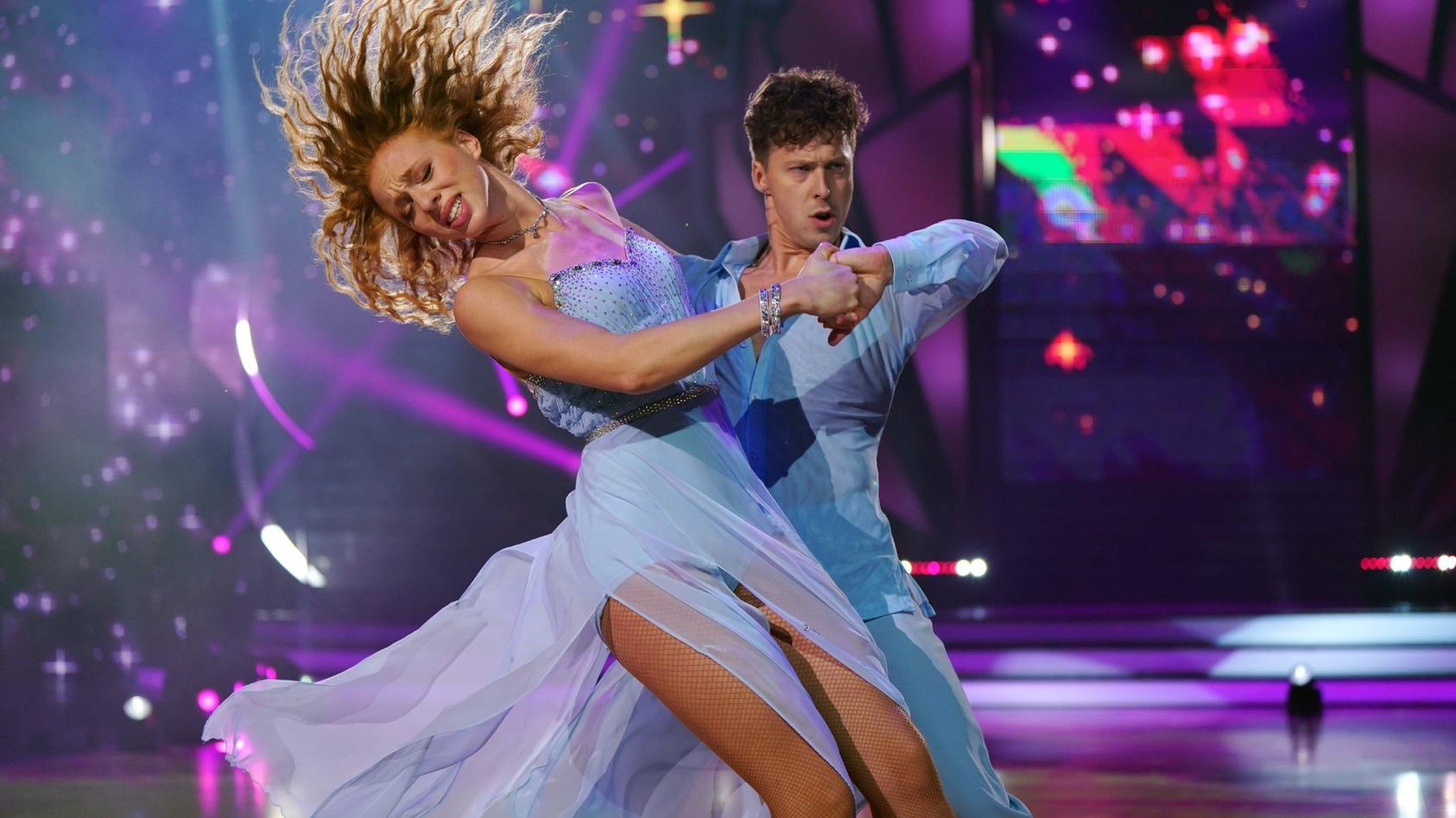 Gänsehaut pur! Anna Ermakova und Valentin Lusin mit ihrem "Magic Moment" in der neunten Liveshow von "Let's Dance.