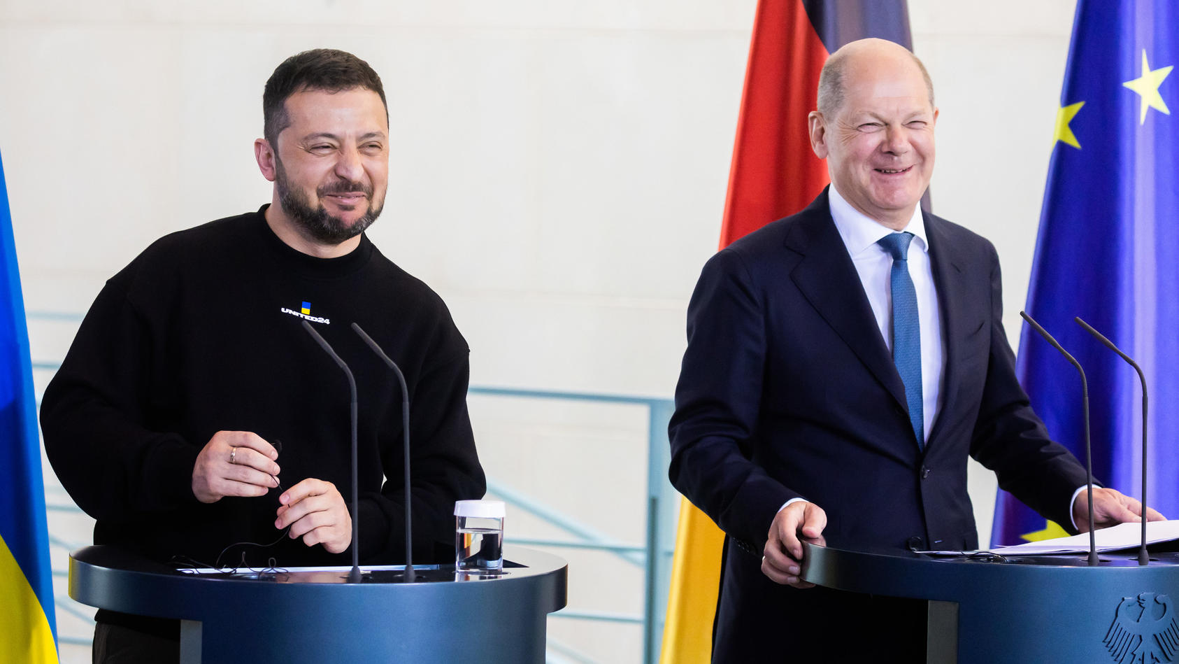 Scholz Und Selenskyj Sind Jetzt Per Du - Werden Sie Doch Noch Freunde?