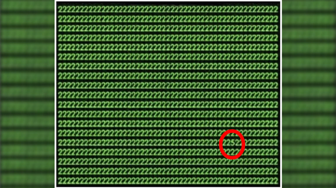 Auflösung Suchbild