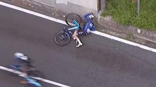 Schock für Oscar Rodriguez beim Giro