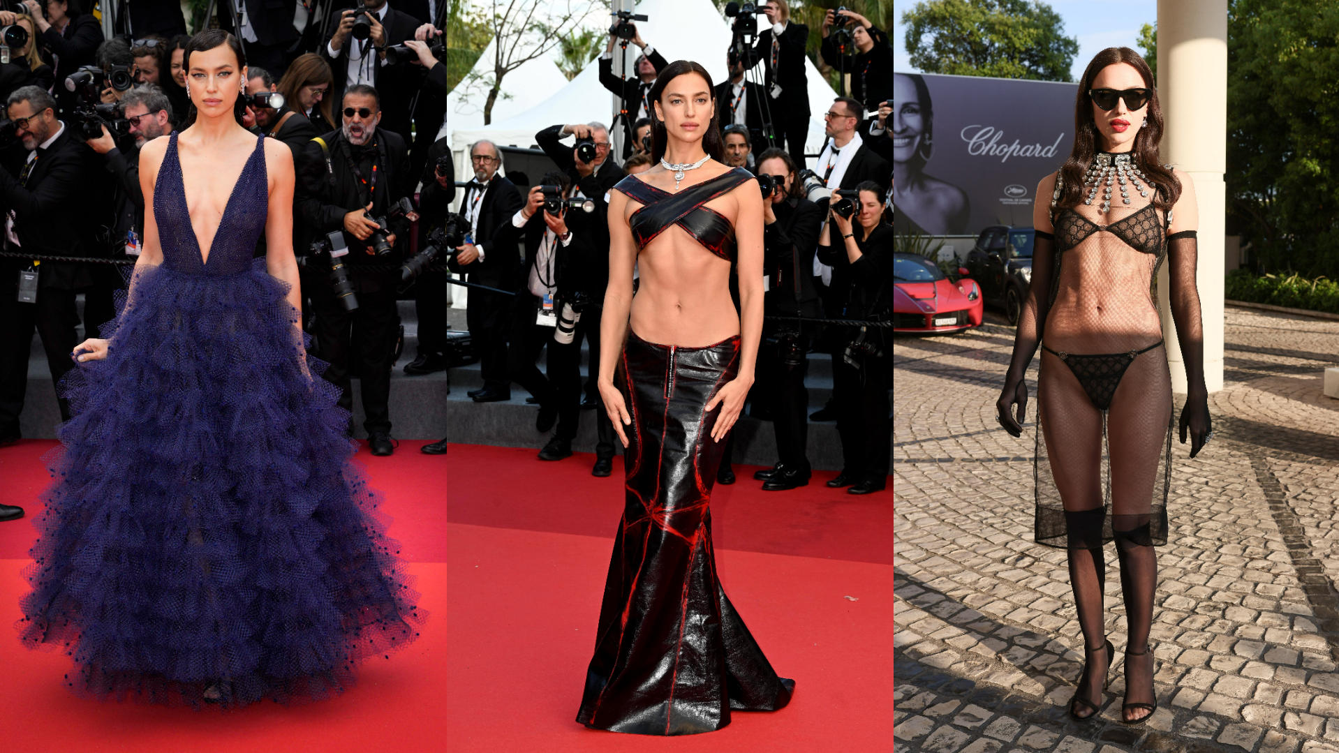 Irina Shayk sexy in Cannes