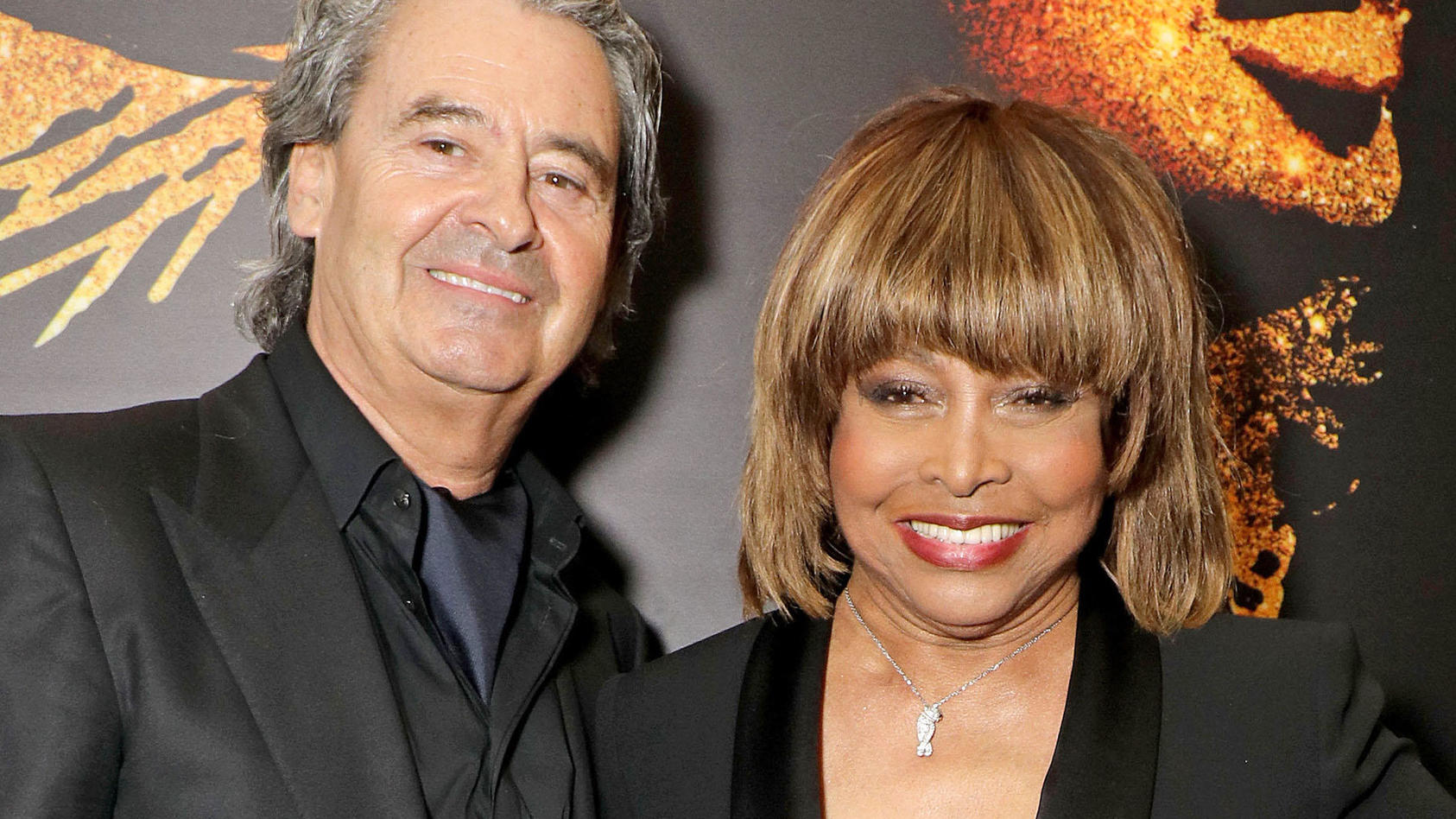Tina Turner mit ihrem Mann Erwin Bach