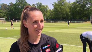 Eintracht-Stürmerin Lara Prasnikar im RTL-Interview.