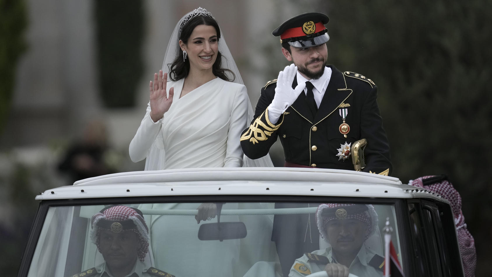 Jordanisches Königreich - Kronprinz Hussein feiert Traumhochzeit