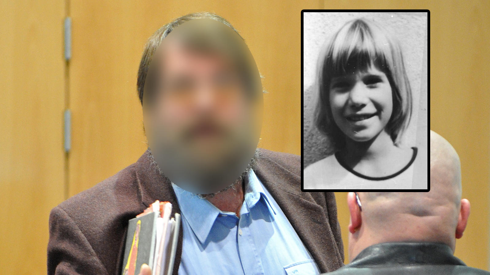 Werner M. (links), der verurteilte Täter im Fall Ursula Herrmann, kommt frei