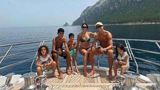 Cristiano Ronaldo und Georgina Rodriguez machen Liebes-Urlaub auf einer Luxus-Yacht.