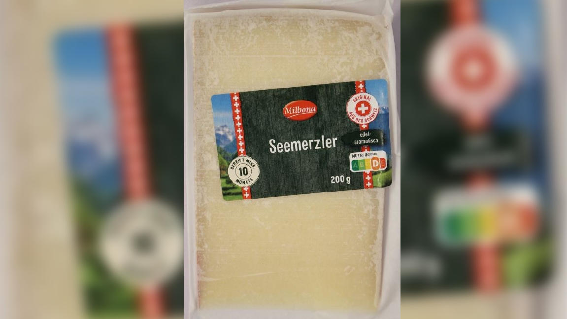 Rückrufaktion bei Lidl: Käse Listerien Milbona von verseucht mit
