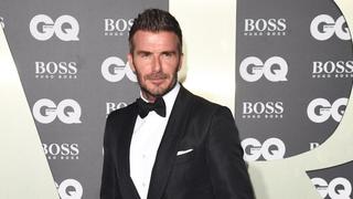 David Beckham überrascht Marc Anthony auf dem Walk of Fame