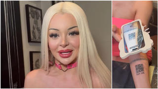 Katja Krasavice hat ein neues Tattoo