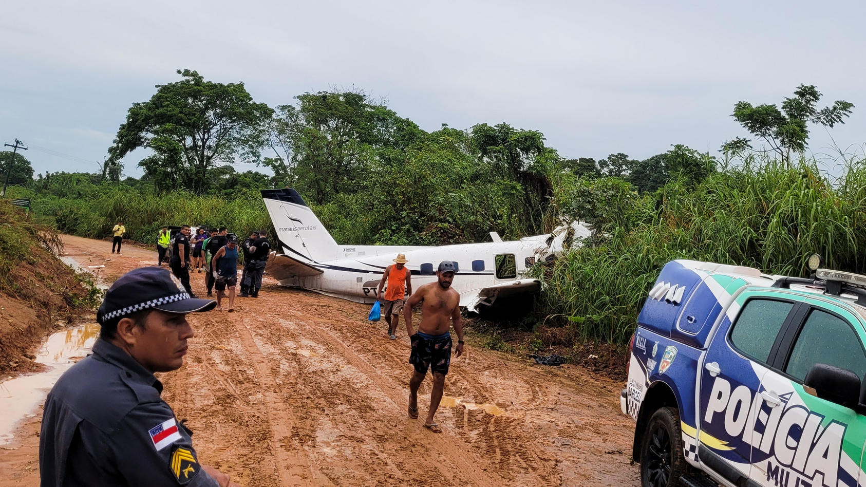 Bei einem Flugzeugabsturz in Brasilien sterben zwölf Sportfischer