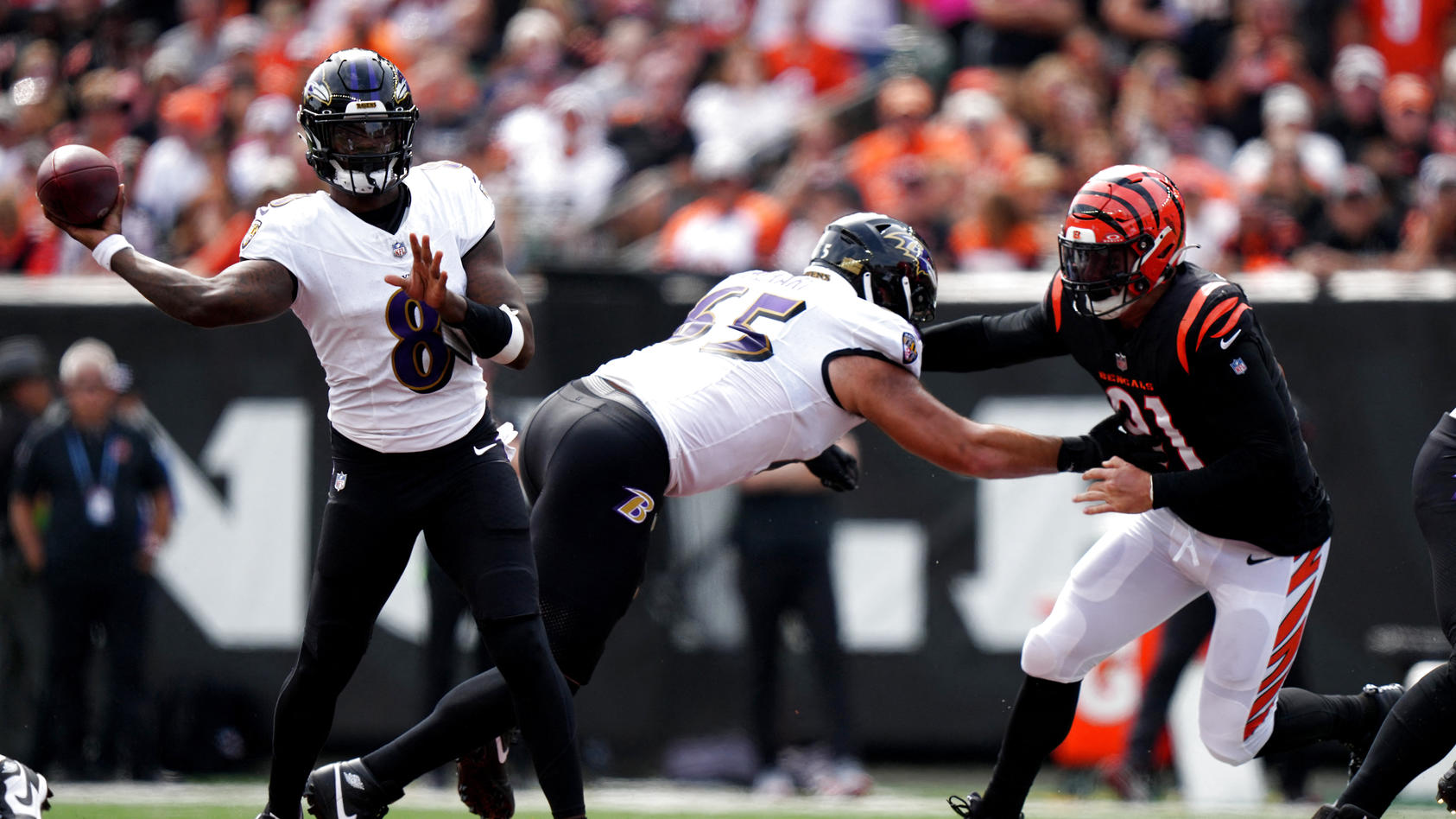 Baltimore Ravens VS Cincinnati Bengals LIVE!!! The Wunderkind Show!!! 