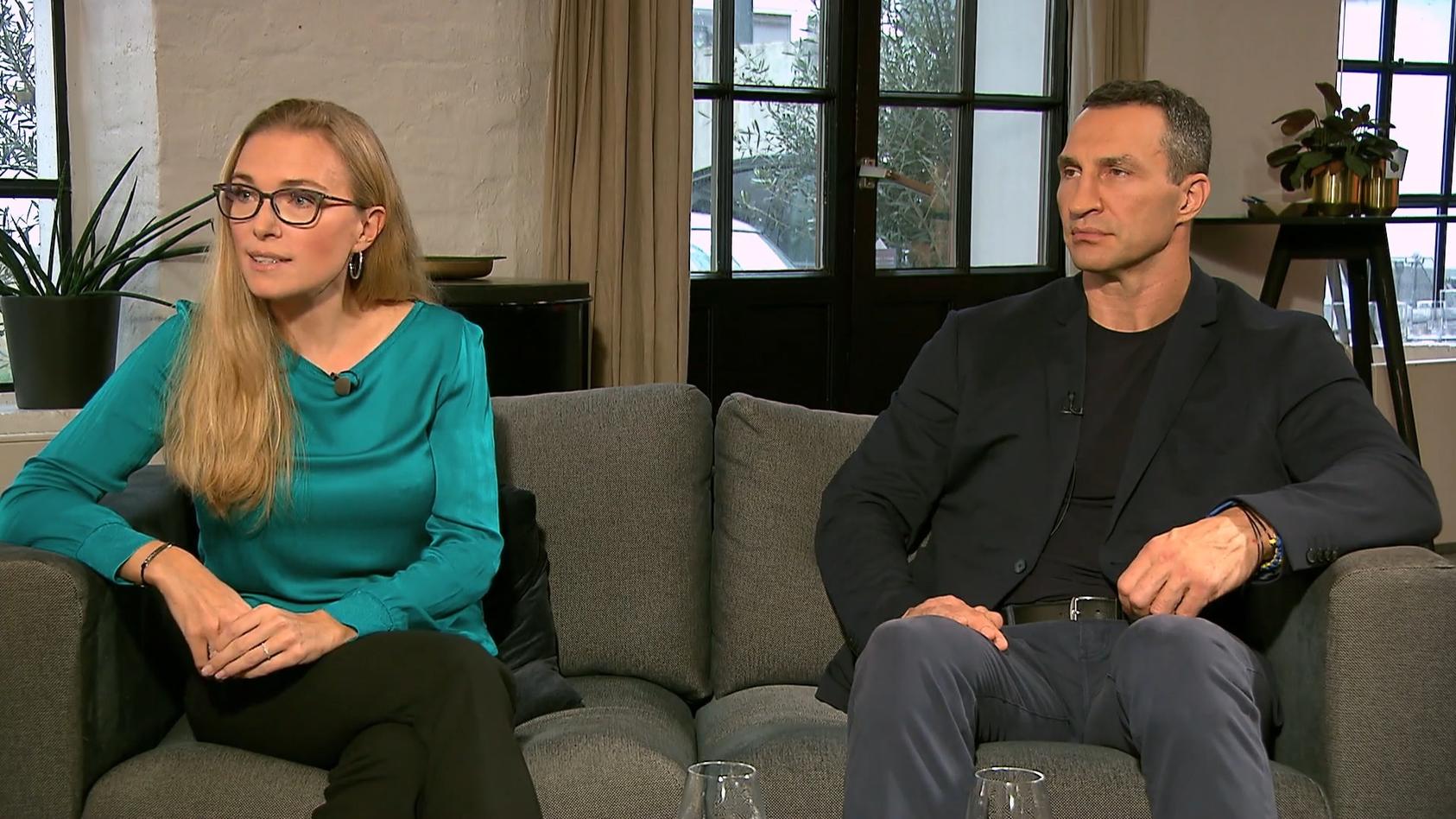 Krieg in der Ukraine Wladimir Klitschko und Tatjana Kiel über die