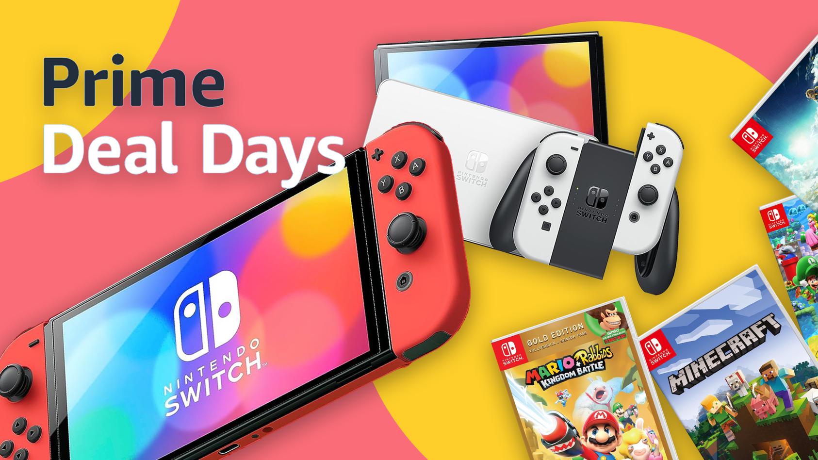 OLED-Modell Nintendo am unschlagbar Day: Switch Prime günstig