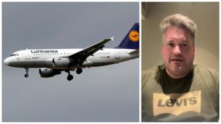 Steven Sürder (38) erlebt auf dem Lufthansa-Flug von München nach Bangkok einen Albtraum.