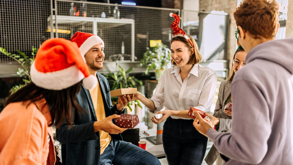 Geschenke für Kollegen Kleinigkeiten zu Weihnachten