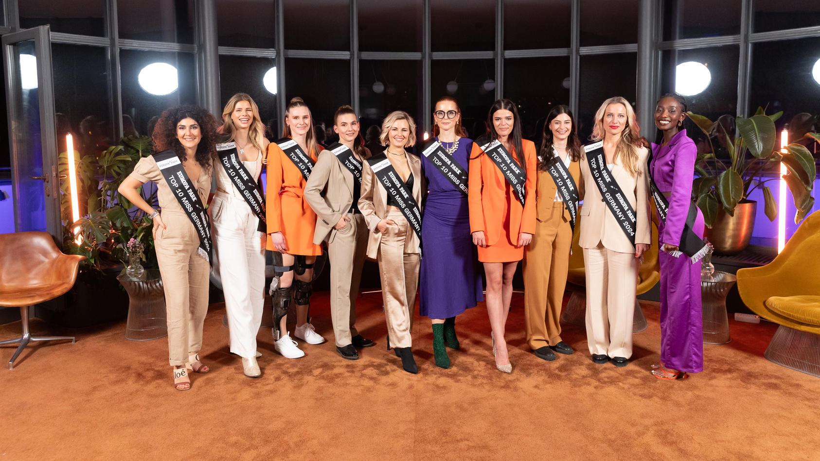 Die Zehn Kandidatinnen Treten Beim Miss Germany Award 2024 An 