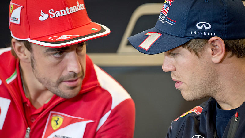 Fernando Alonso und Sebastian Vettel werden nicht gemeinsam für Ferrari fahren.
