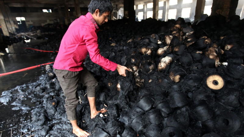 Bangladesch Fabrik Tote Brand