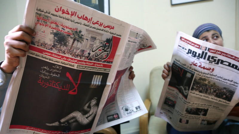 Liberale Medien werden am Dienstag in Ägypten aus Protest gegen die diktatorischen Zustände nicht erscheinen.