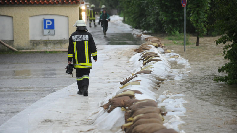 Hochwasser: Ausnahmezustand in vielen bayerischen Regionen.