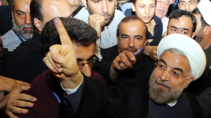 Hassan Rohani tritt die Nachfolge von Mahmud Ahmadinedschad an.