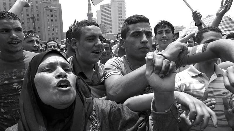 Proteste auf dem Tahrir-Platz in Kairo.